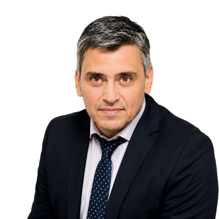 Retrato de Damián Arce, abogado